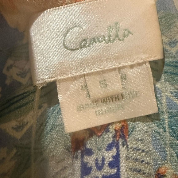 Camilla flared mini skill embellished sheer overlay dress- size s worn once !!! - Picture 9 of 13